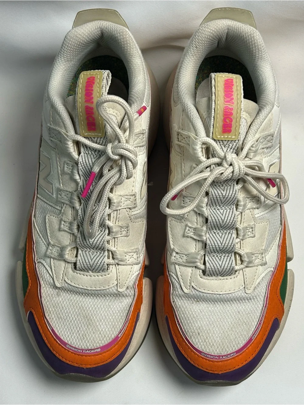 New Balance Jaden Smith vision racer hippie cream MSVRCJWA men’s 9.5 shoes